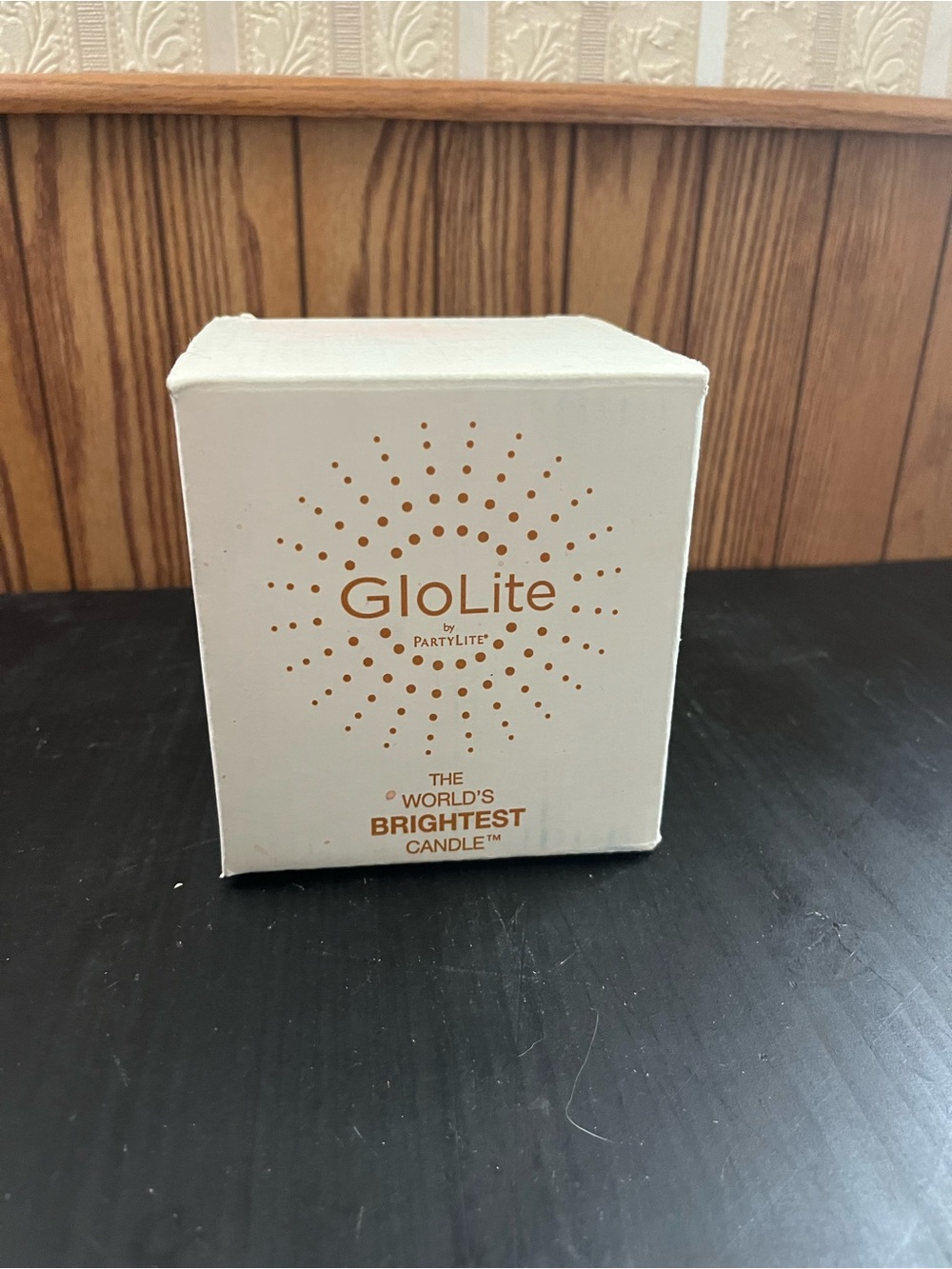 PartyLite White Box with Gold Logo